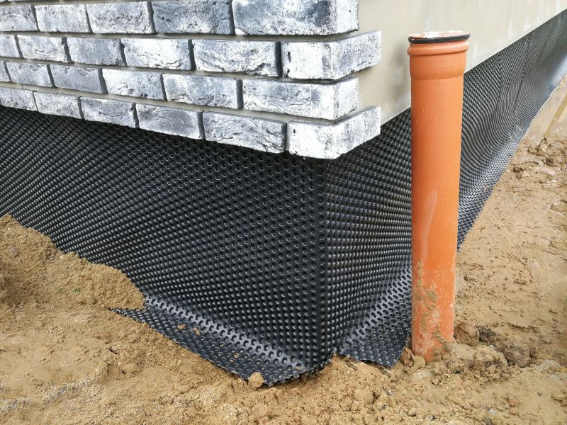 Exterior Drainage System Setup